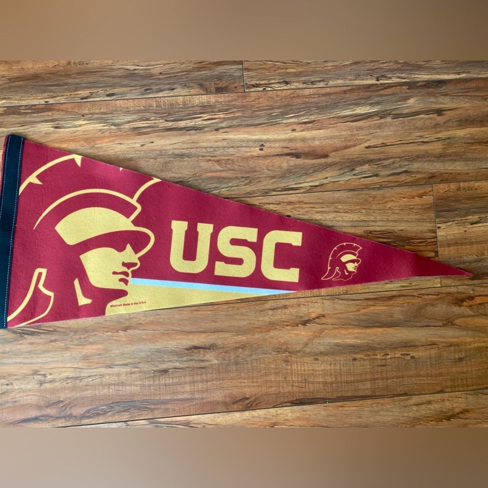 USC Trojans Maroon and Gold Wall Pennant